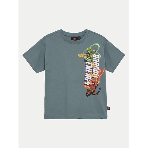 LEGO T-Shirt Ninjago 12011428 Zielony Regular Fit ze sklepu MODIVO w kategorii T-shirty chłopięce - zdjęcie 182647240