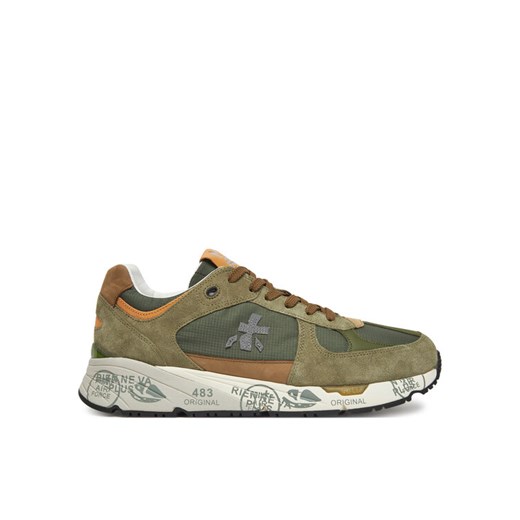 Premiata Sneakersy Mase Var 7235 Khaki ze sklepu MODIVO w kategorii Buty sportowe męskie - zdjęcie 182647311