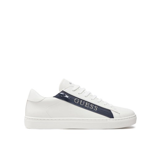 Guess Sneakersy Todi Iik FMFTOD ELE12 Biały ze sklepu MODIVO w kategorii Buty sportowe męskie - zdjęcie 182647320