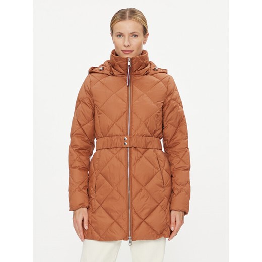 Tommy Hilfiger Kurtka zimowa Elevated WW0WW40326 Brązowy Regular Fit ze sklepu MODIVO w kategorii Kurtki damskie - zdjęcie 182647324