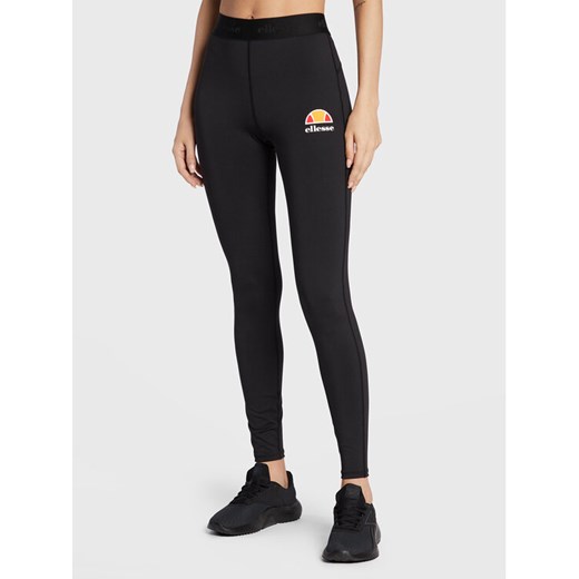 Ellesse Legginsy Quintino SRG09918 Czarny Slim Fit ze sklepu MODIVO w kategorii Spodnie damskie - zdjęcie 182647333
