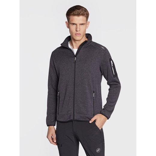 CMP Polar 3H60747N Szary Regular Fit ze sklepu MODIVO w kategorii Bluzy męskie - zdjęcie 182647360