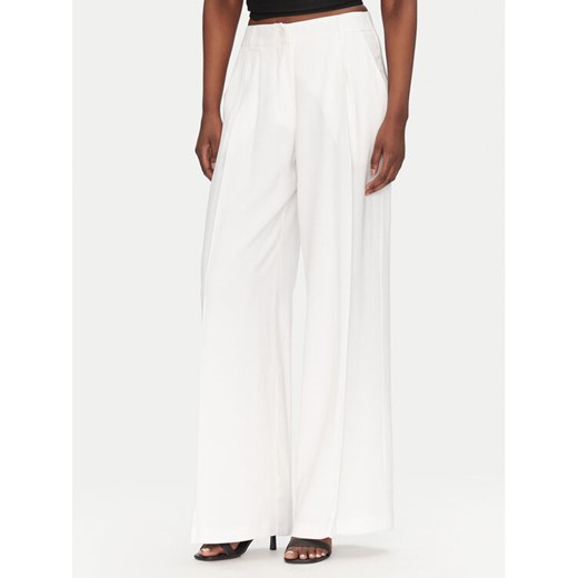 ACCESS FASHION Spodnie palazzo 53-5084-195 Biały Wide Leg ze sklepu MODIVO w kategorii Spodnie damskie - zdjęcie 182647373