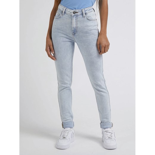 Lee Jeansy Scarlett High L626GWC36 112330603 Błękitny Skinny Fit ze sklepu MODIVO w kategorii Jeansy damskie - zdjęcie 182647382