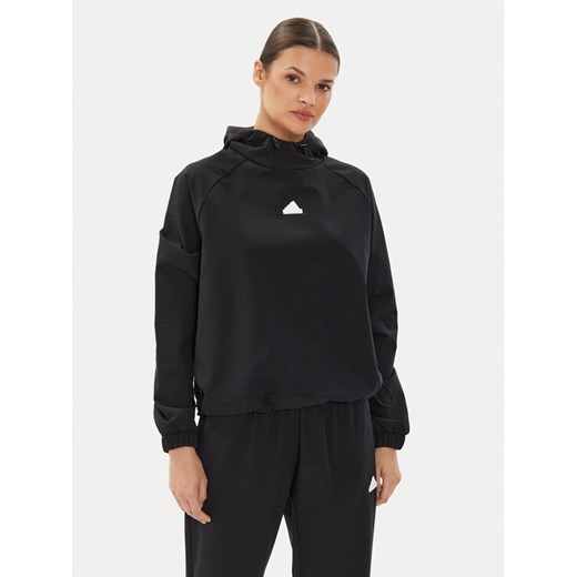 adidas Bluza City Escape IQ4824 Czarny Loose Fit ze sklepu MODIVO w kategorii Bluzy damskie - zdjęcie 182647423