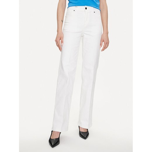 United Colors Of Benetton Jeansy 49FWDE01S Biały Flare Fit ze sklepu MODIVO w kategorii Jeansy damskie - zdjęcie 182647431