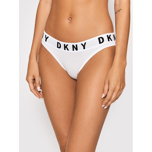 DKNY Figi klasyczne DK4513 Biały ze sklepu MODIVO w kategorii Majtki damskie - zdjęcie 182647521