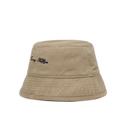 Tommy Hilfiger Kapelusz Seasonal Flag Bucket AM0AM13384 Beżowy ze sklepu MODIVO w kategorii Kapelusze męskie - zdjęcie 182647594