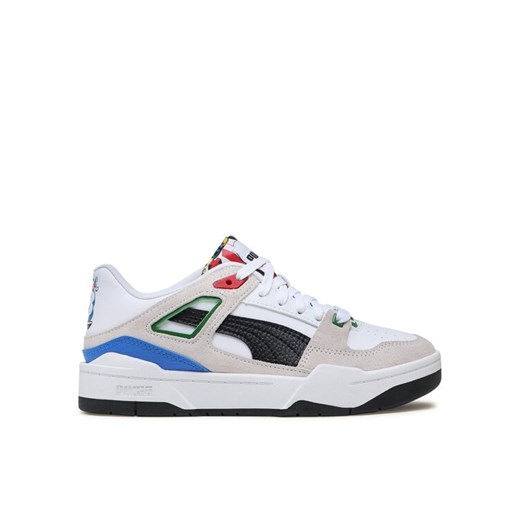 Puma Sneakersy Slipstream Trash Talk Jr 394357 01 Biały ze sklepu MODIVO w kategorii Buty sportowe dziecięce - zdjęcie 182647681