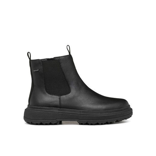 Geox Botki D Lamidie + Grip Abx D46XMD 00085 C9999 Czarny ze sklepu MODIVO w kategorii Botki - zdjęcie 182647723