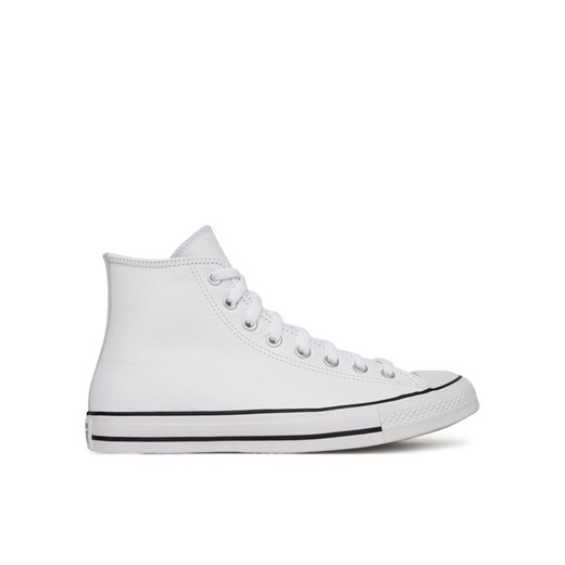 Converse Trampki Chuck Taylor All Star Leather A10554C Biały ze sklepu MODIVO w kategorii Trampki męskie - zdjęcie 182647793
