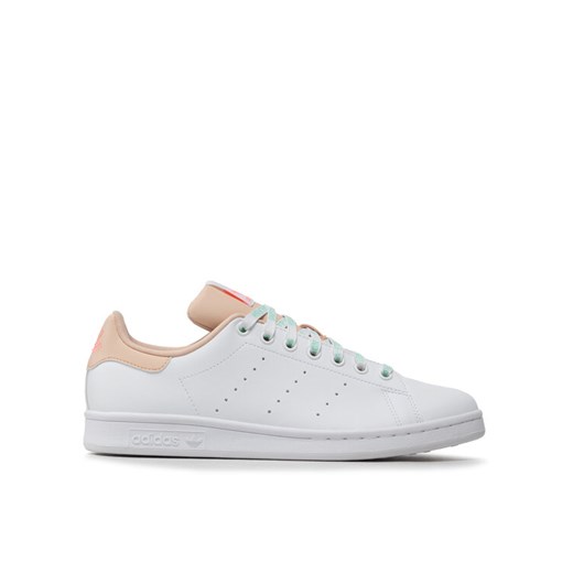 adidas Sneakersy Stan Smith GW0571 Biały ze sklepu MODIVO w kategorii Buty sportowe damskie - zdjęcie 182647920
