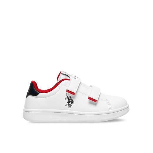 U.S. Polo Assn. Sneakersy TRACE002 Biały ze sklepu MODIVO w kategorii Trampki dziecięce - zdjęcie 182647940