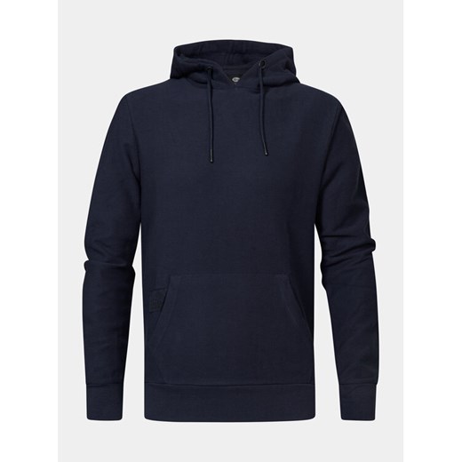 Petrol Industries Bluza M-3030-SWH325 Granatowy Regular Fit ze sklepu MODIVO w kategorii Bluzy męskie - zdjęcie 182647952