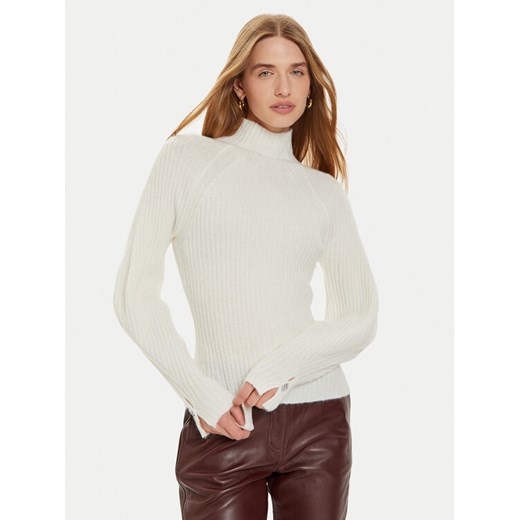 Liu Jo Sweter WF4361 MA57P Écru Regular Fit ze sklepu MODIVO w kategorii Swetry damskie - zdjęcie 182647963