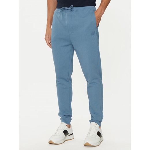 Boss Spodnie dresowe Sestart 50509303 Niebieski Regular Fit ze sklepu MODIVO w kategorii Spodnie męskie - zdjęcie 182647990