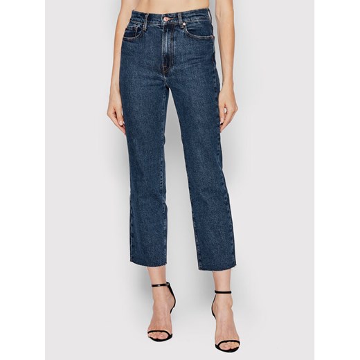 7 For All Mankind Jeansy Logan Stovepipe JSSLC100UC Granatowy Relaxed Fit ze sklepu MODIVO w kategorii Jeansy damskie - zdjęcie 182647992