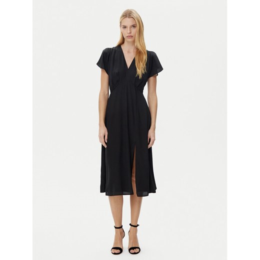 BOSS Sukienka letnia Dawarina 50532930 Czarny Relaxed Fit ze sklepu MODIVO w kategorii Sukienki - zdjęcie 182648002