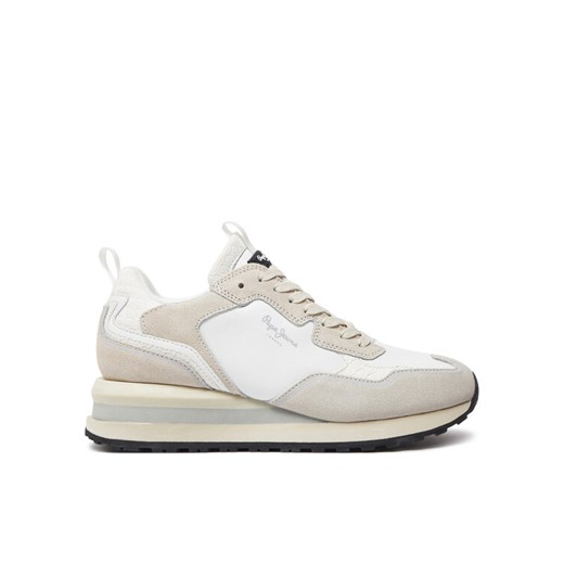 Pepe Jeans Sneakersy PLS60012 Biały ze sklepu MODIVO w kategorii Buty sportowe damskie - zdjęcie 182648014