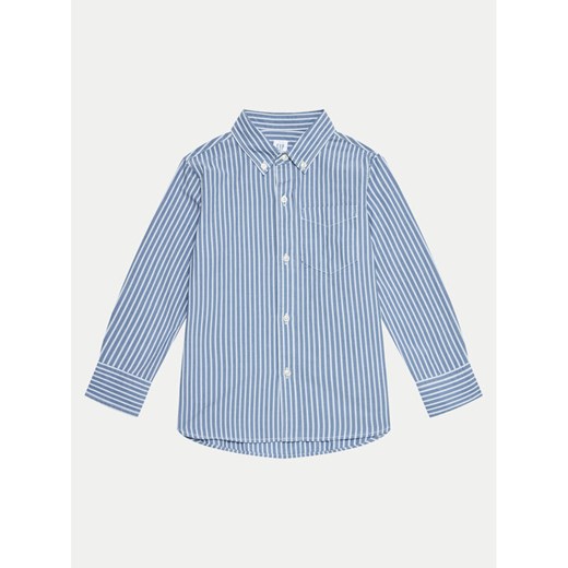 Gap Koszula 523207 Niebieski Regular Fit ze sklepu MODIVO w kategorii Koszule chłopięce - zdjęcie 182648032