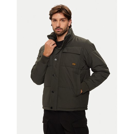 G-Star Raw Kurtka zimowa 4 Pocket D25353 D712 995 Szary Regular Fit ze sklepu MODIVO w kategorii Kurtki męskie - zdjęcie 182648034