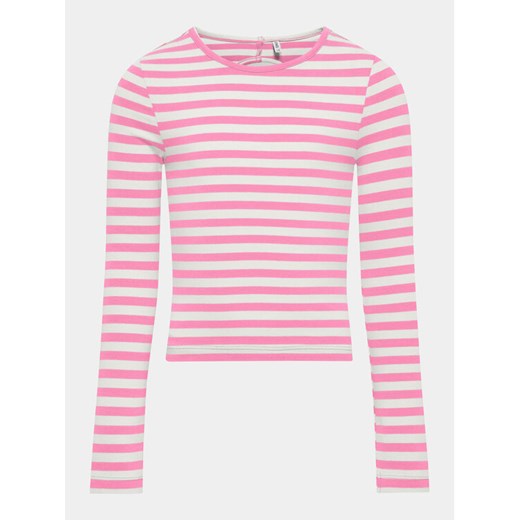 Kids ONLY Bluzka Heidi 15317871 Różowy Regular Fit ze sklepu MODIVO w kategorii Bluzki dziewczęce - zdjęcie 182648101