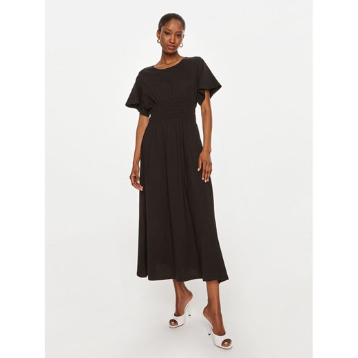 United Colors Of Benetton Sukienka letnia 3BL0DV01I Czarny Regular Fit ze sklepu MODIVO w kategorii Sukienki - zdjęcie 182648124