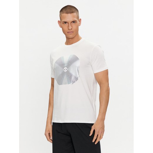 Armani Exchange T-Shirt 3DZTJK ZJE6Z 1116 Biały Regular Fit ze sklepu MODIVO w kategorii T-shirty męskie - zdjęcie 182648132