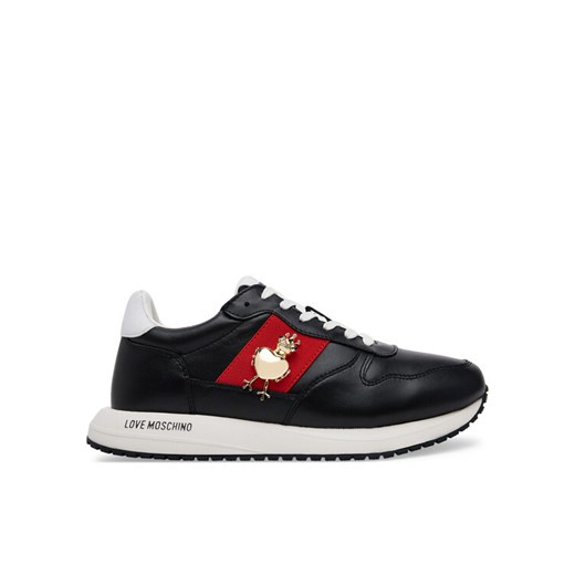 LOVE MOSCHINO Sneakersy JA15373G1MIAL00A Czarny ze sklepu MODIVO w kategorii Buty sportowe damskie - zdjęcie 182648152