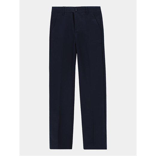 Coccodrillo Chinosy WC4119104EJB Granatowy Slim Fit ze sklepu MODIVO w kategorii Spodnie chłopięce - zdjęcie 182648161