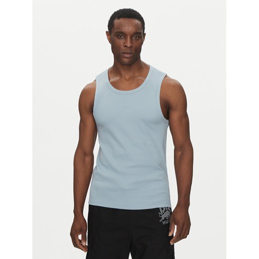 HUGO Tank top Dapota 50542089 Niebieski Slim Fit ze sklepu MODIVO w kategorii T-shirty męskie - zdjęcie 182648244
