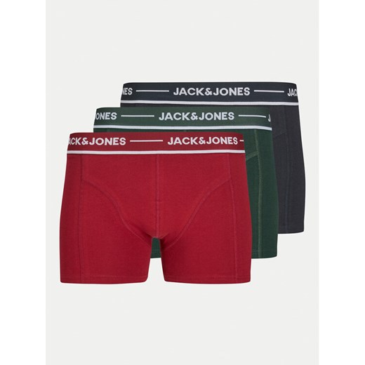 Jack&Jones Komplet 3 par bokserek Claus 12266069 Kolorowy ze sklepu MODIVO w kategorii Majtki męskie - zdjęcie 182648263