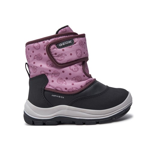 Geox Śniegowce B Flanfil Girl B Abx B263WG 0BCMN C0724 S Czarny ze sklepu MODIVO w kategorii Buty zimowe dziecięce - zdjęcie 182648324