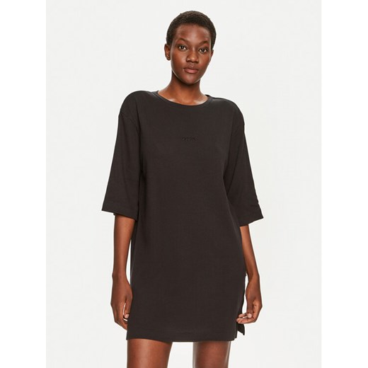 Boss Koszula nocna Betty 50520250 Czarny Relaxed Fit ze sklepu MODIVO w kategorii Koszule nocne - zdjęcie 182648381