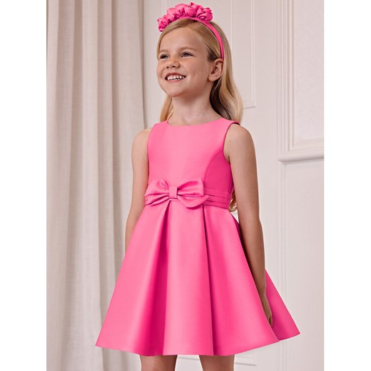 Abel & Lula Sukienka elegancka 5061 Różowy Regular Fit ze sklepu MODIVO w kategorii Sukienki dziewczęce - zdjęcie 182648410