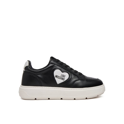 LOVE MOSCHINO Sneakersy JA15154G1MIA100A Czarny ze sklepu MODIVO w kategorii Buty sportowe damskie - zdjęcie 182648462