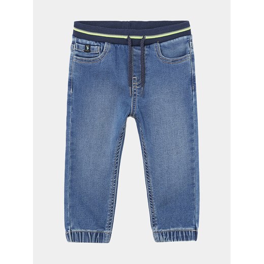Mayoral Jeansy 1548 Niebieski Regular Fit ze sklepu MODIVO w kategorii Spodnie i półśpiochy - zdjęcie 182648490