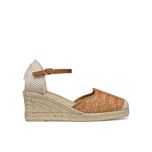 Geox Espadryle D Gelsa Low D55NGE 02MLM C5006 Brązowy ze sklepu MODIVO w kategorii Espadryle damskie - zdjęcie 182648494
