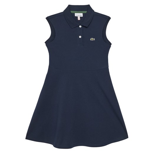 Lacoste Sukienka codzienna EJ5297 Granatowy Slim Fit ze sklepu MODIVO w kategorii Sukienki dziewczęce - zdjęcie 182648502