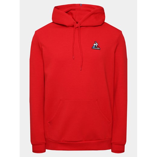 Le Coq Sportif Bluza 2310560 Czerwony Regular Fit ze sklepu MODIVO w kategorii Bluzy męskie - zdjęcie 182648511