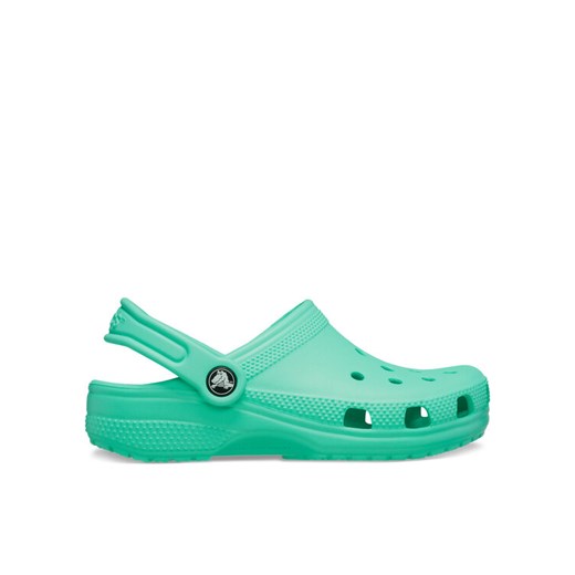 Crocs Klapki Classic Clog T 206990 Zielony ze sklepu MODIVO w kategorii Klapki dziecięce - zdjęcie 182648520