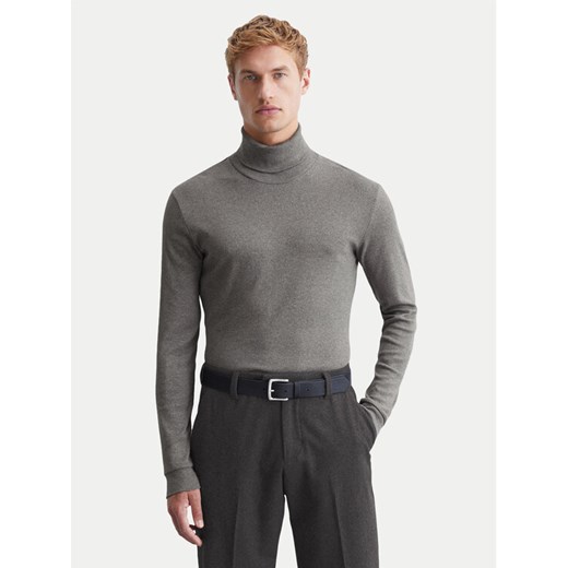 Marc O'Polo Golf M29 2202 52100 Szary Slim Fit ze sklepu MODIVO w kategorii Swetry męskie - zdjęcie 182648521