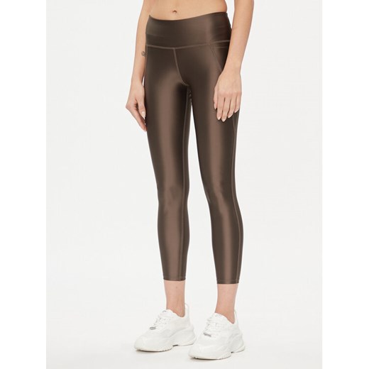 Reebok Legginsy Lux IL4584 Zielony Tight Fit ze sklepu MODIVO w kategorii Spodnie damskie - zdjęcie 182648590