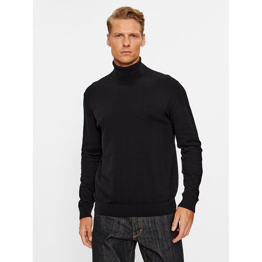 United Colors Of Benetton Golf 10CVU2519 Czarny Regular Fit ze sklepu MODIVO w kategorii Swetry męskie - zdjęcie 182648612