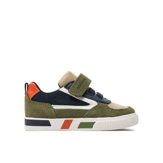 Geox Sneakersy B Kilwi Boy B45A7B 02214 CF3F4 M Khaki ze sklepu MODIVO w kategorii Buty sportowe dziecięce - zdjęcie 182648663