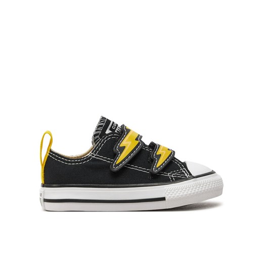 Converse Trampki Chuck Taylor All Star Electric Bolt Easy-On A08376C Czarny ze sklepu MODIVO w kategorii Trampki dziecięce - zdjęcie 182648681