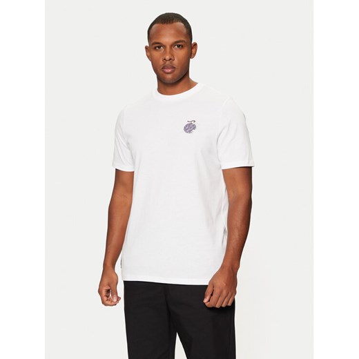 Puma T-Shirt One Piece 624665 Biały Regular Fit ze sklepu MODIVO w kategorii T-shirty męskie - zdjęcie 182648751