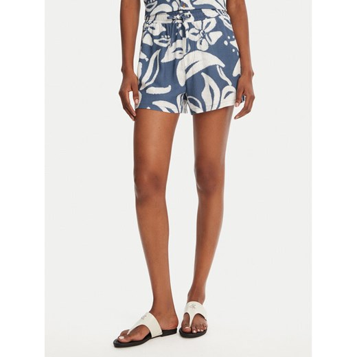 Banana Moon Szorty materiałowe William Floreal MHX74 Niebieski Loose Fit ze sklepu MODIVO w kategorii Szorty - zdjęcie 182648842