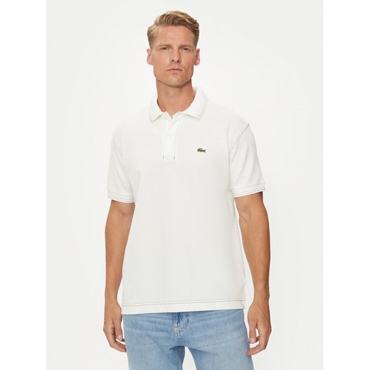 Lacoste Polo PH5981 Biały Regular Fit ze sklepu MODIVO w kategorii T-shirty męskie - zdjęcie 182648912