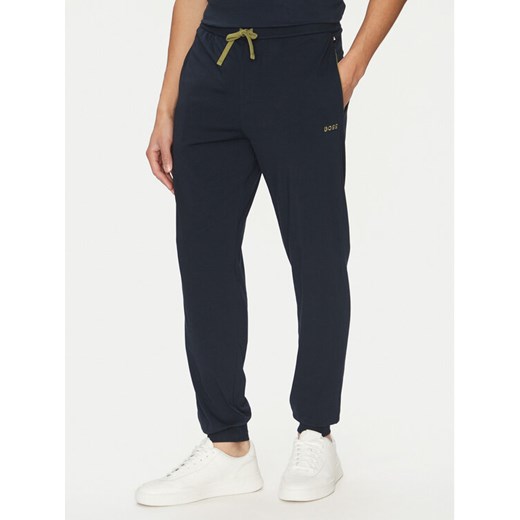 BOSS Spodnie dresowe Mix&Match 50515305 Granatowy Regular Fit ze sklepu MODIVO w kategorii Spodnie męskie - zdjęcie 182648934